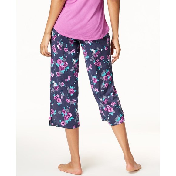 Jenni Printed Cropped Pajama Pants - Picture 3 of 3